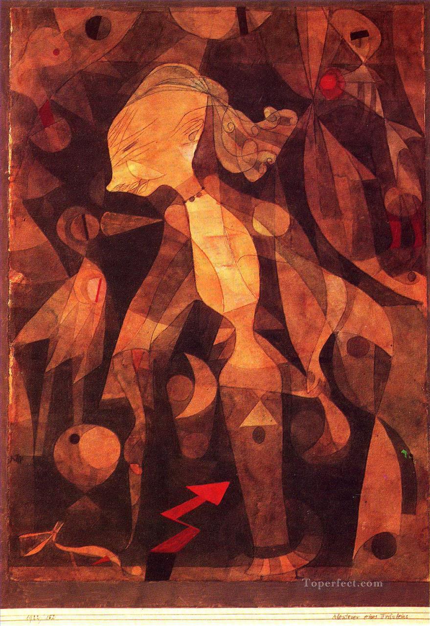 A young ladys adventure Paul Klee Oil Paintings